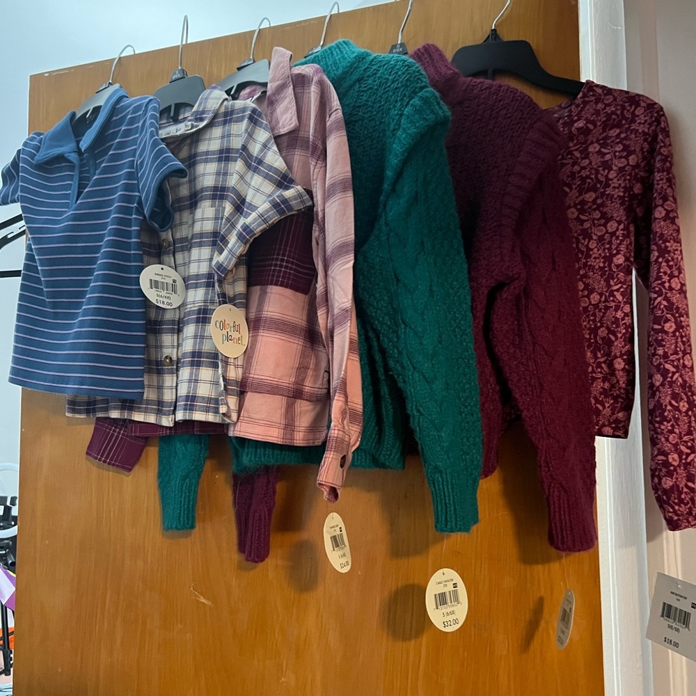 6/6x six piece bundle girls NWT
